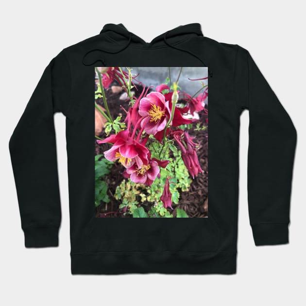 Red Flowers Hoodie by DarkAngel1200